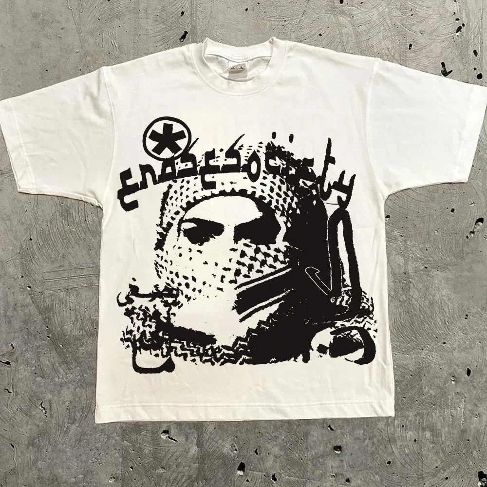 Harajuku Letter Graphic T-Shirt