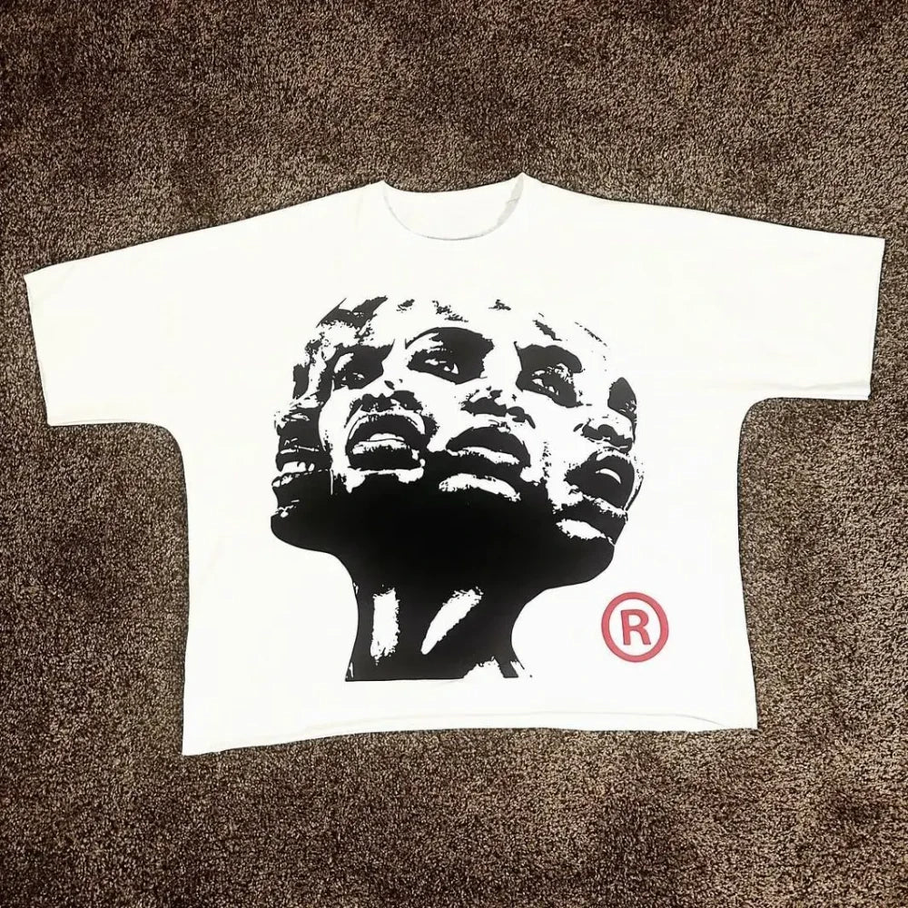 Harajuku Letter Graphic T-Shirt