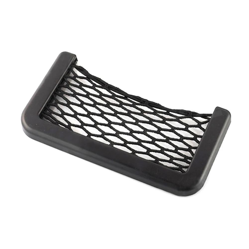 Universal Car Net Pocket Mesh Car Organizer Car String Bag Car Accessories for Purse Phone Holder Pocket Organizer